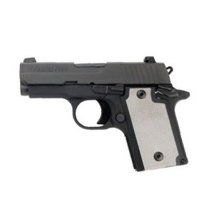 Sig Sauer P938 9mm 7rd 3" Pistol, Nitron/Grey - 938-9-B-GRY-AMBI-L For Sale